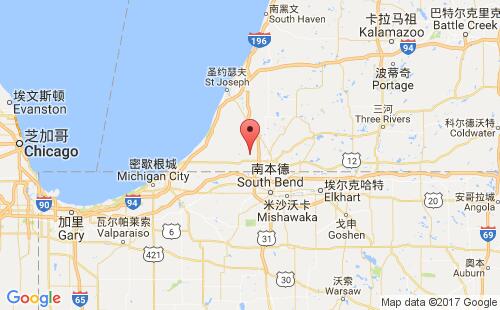 美國海運(yùn)港口布坎南buchanan,us港口地圖