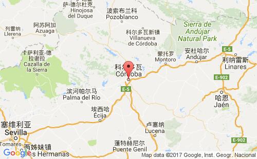 美國(guó)海運(yùn)港口科爾多瓦cordova港口地圖